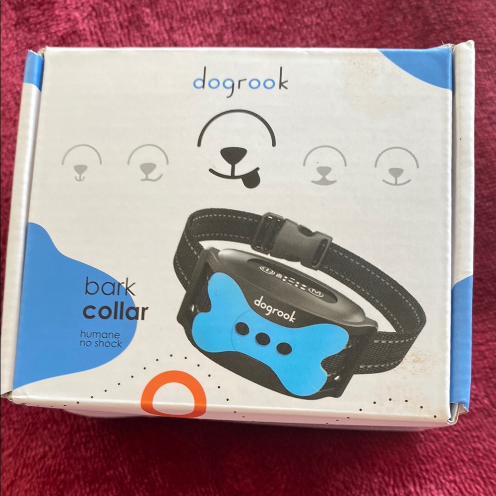 Blue Bark Collar for Dogs